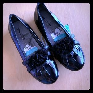Black patten leather Flats by Nordstroms NEW